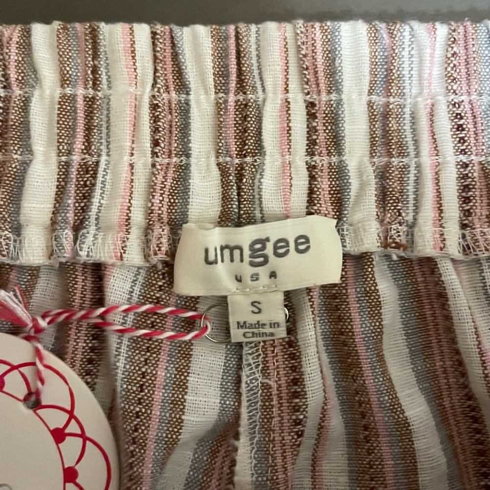 Umgee Multicolor Striped Trousers - Picture 4 of 4